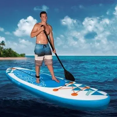 3m inflatable stand up surf paddle board surfing pad boat