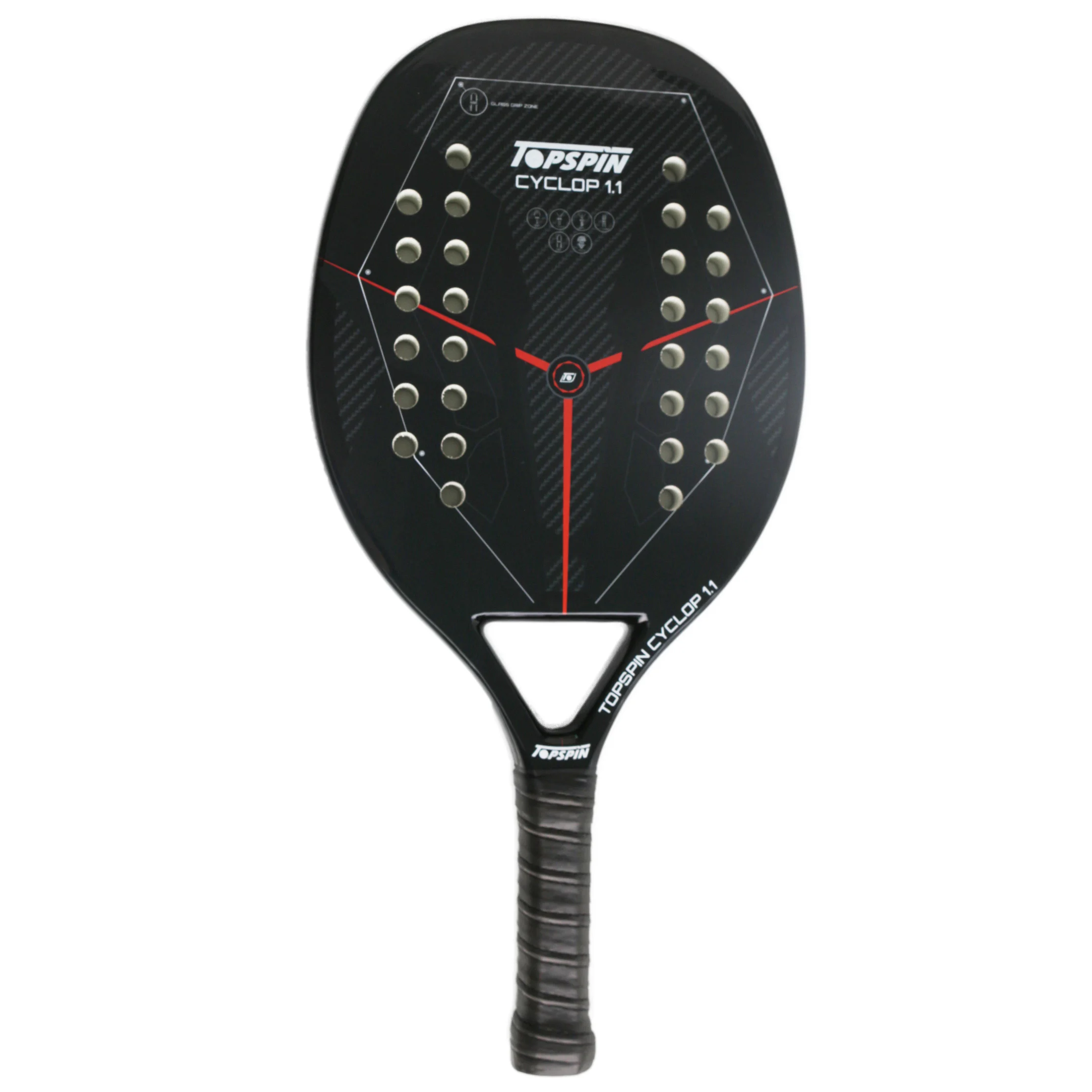 

Hot selling top quality custom carbon beach tennis racket