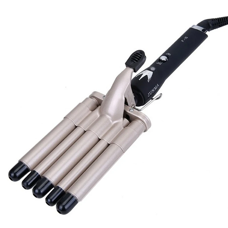

Professional Hair Tools Curling Iron Five-Three fingers Hair Curling Iron Ceramic Styling Tools hair wand Electric curling iron