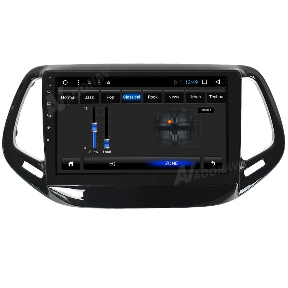 

2din Android Car autoradio stereo receiver car radio multimedia player For Jeep Compass 2017+ GPS navigation touch screen