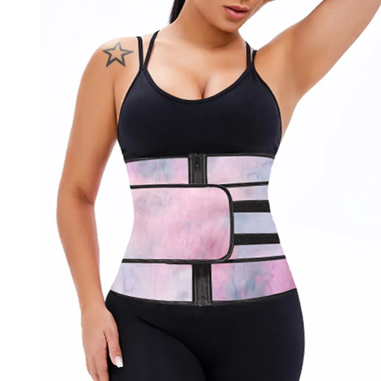 

custom waist trimmer shaper with Steel Bone and Extender Professional Double Compression Women