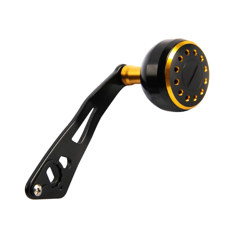 

DSH001 DIY Fishing Reel Power Handle Grip Knob Full Metal Single Rocker Knob Hole Size 7*4mm 8*5mm Fishing Tackles