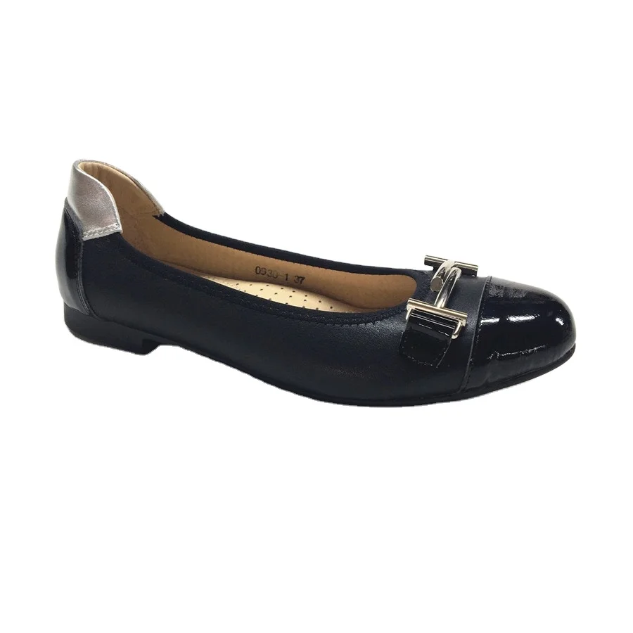 

2021 new genuine leather shoes Footwear for women ballet flats party wear flats Comfortable daily casual Women shoes flats