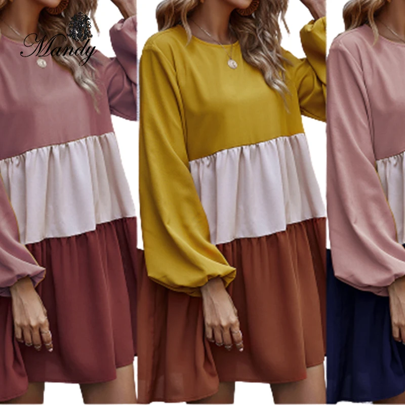 

2021 New arrival women dresses winter dress fat women