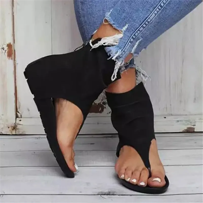 

Women's Summer Flat Shoes Sandals Trendy Flat Viscose Bling Sandals For Wom And Ladi Outdoor Women Beach Sandal Women And Ladies
