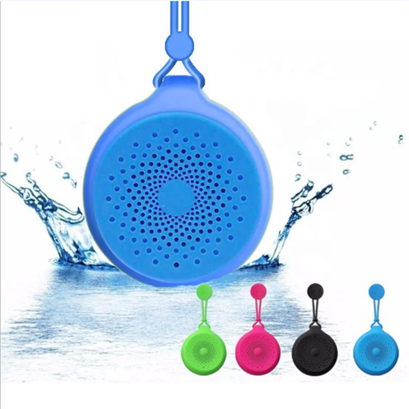 

waterproof shower speaker mini portable wireless speaker mobile phone call hands free speaker