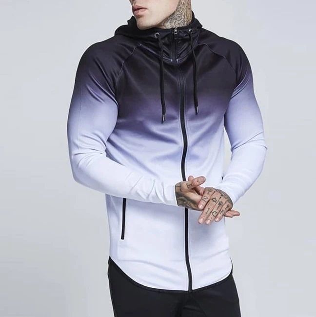 NOLDARES Hoodies for Men Casual Drawstring Zip Up Hip-Hop Tops Fashionable Slim Sweatshirt Outwear Mens Hoodies 