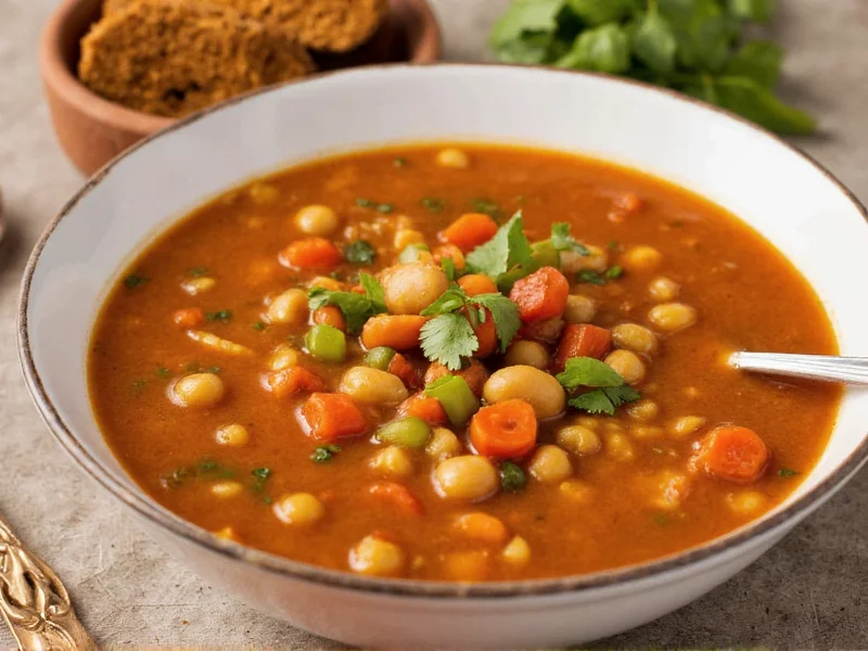 Authentic Moroccan Chickpea Soup Recipe & Cultural Guide