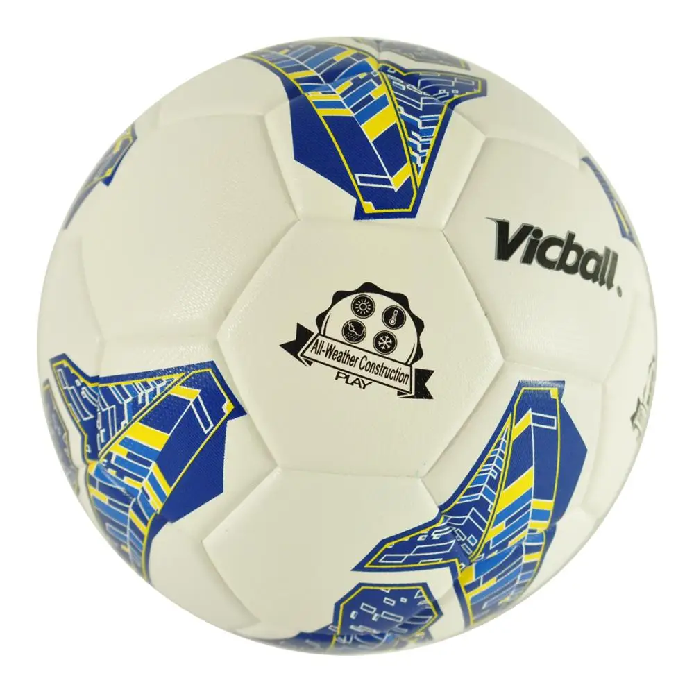 
ball sporting goods train ballon de foot en cuir futsal customized Laminated thermal bonded soccer balls footballs 