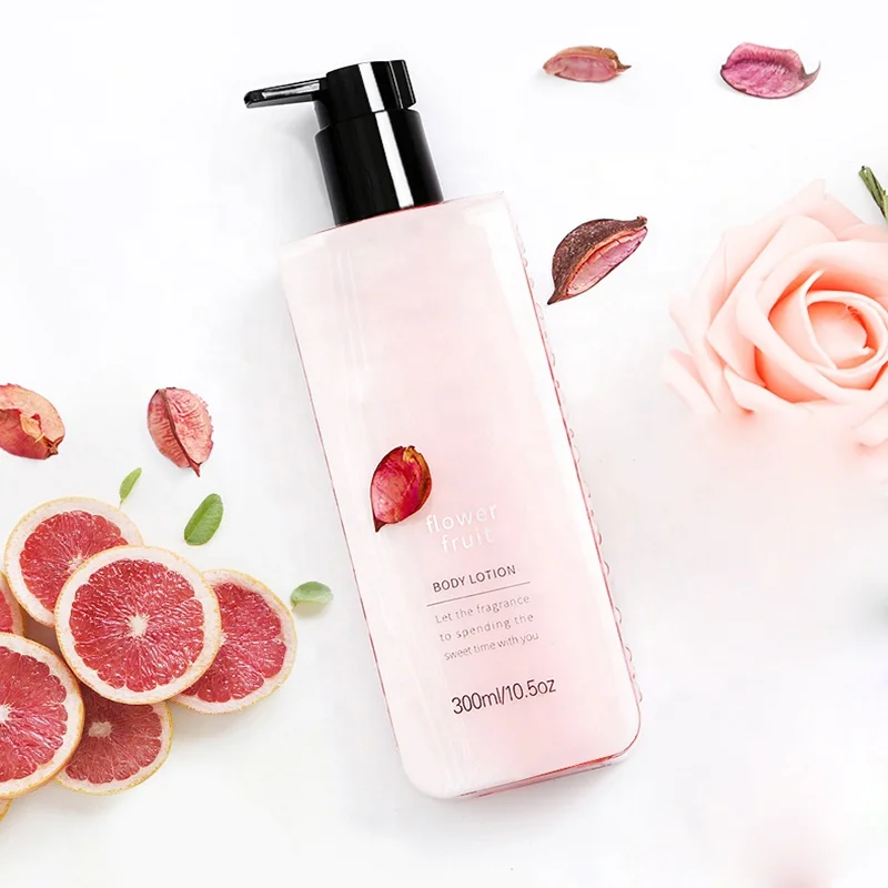 

Formula customize attractive aroma perfume smell charming grapefruit body lotion cream