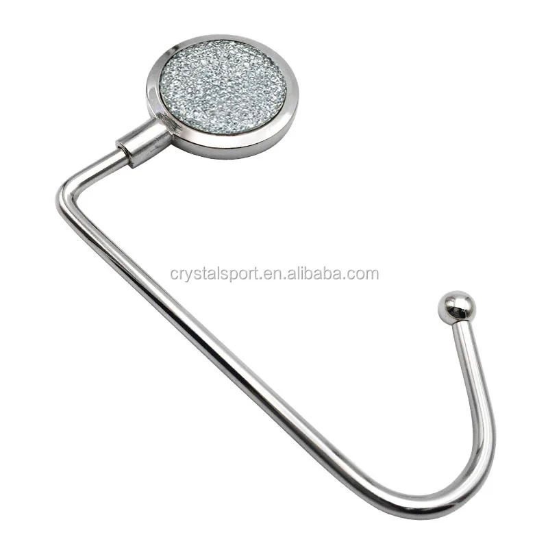 Metal Lady Unfoldable Purse Hook Bag Hanger Desk No Folding Hanger Bag