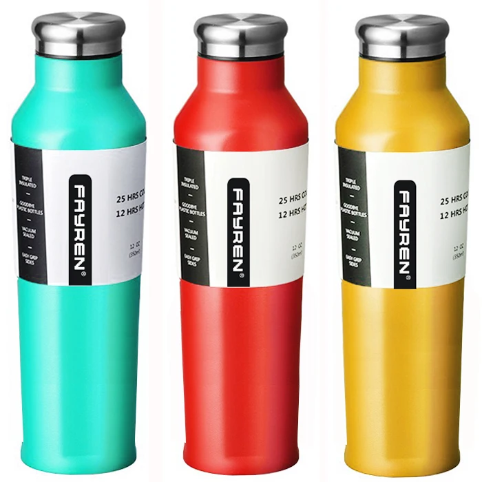 

Stainless steel vacuum flasks thermoses with double wall and leakproof design for travel, Blue, black, yellow,gray,white