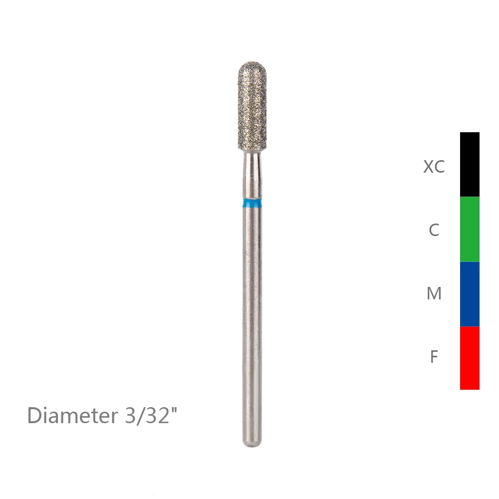 

high quality of diamond nail drill bit dental burrs russian manicure pedicure tool