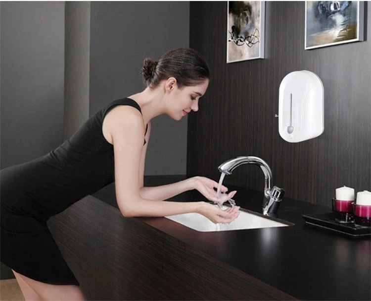 2020 Popular Luxury 1200ml Infrared Induction Auto Shampoo Liquid Electric Soap Dispenser