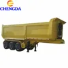 Brand New 3 Axles Square Shape Self Loading 50-80tons Dumper Tipper Truck Trailer