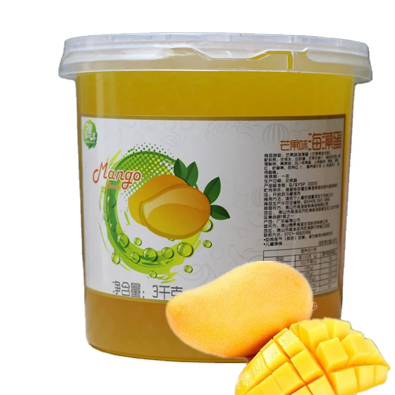 
MANGO POPPING BOBA for Taiwan Boba Tea 