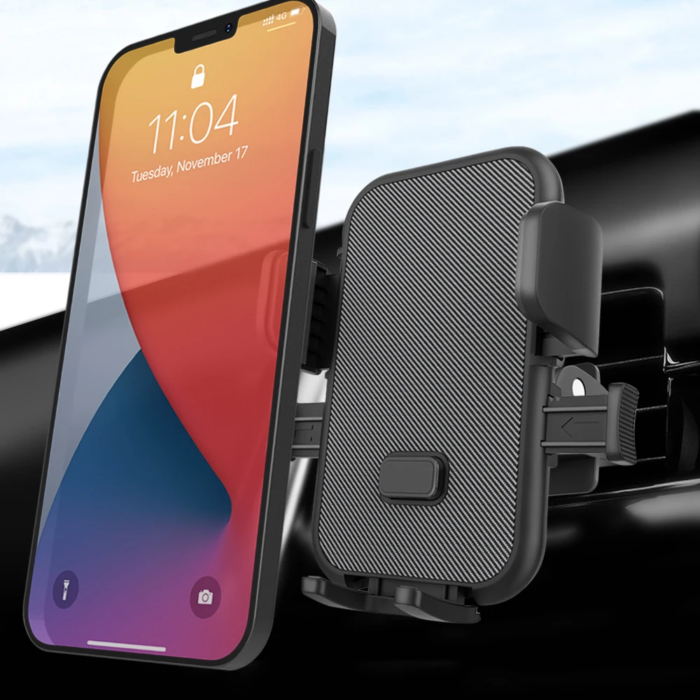

2022 New Arrival Mobile Phone Holders Car Air Vent Clip Holder Compatible All Most Cell Phones