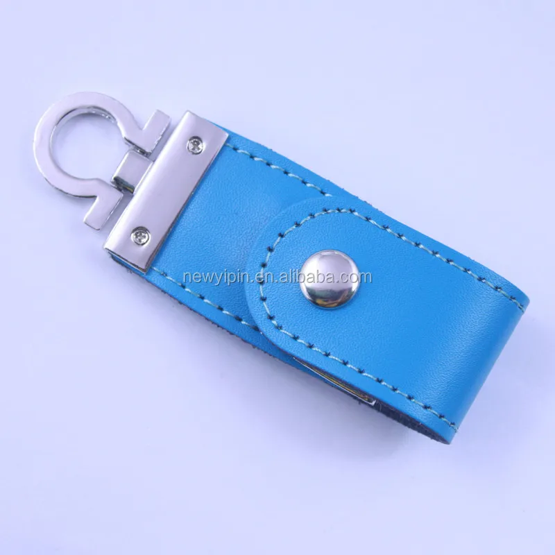 PU leather key chain USB flash drive disk custom logo 2.0 3.0 memory stick 32gb 64gb 128gb otg micro USB stick gifts - ANKUX.COM