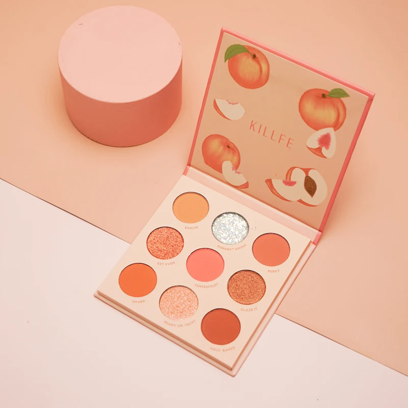 

Glitter eye shadow palette for shimmer eyeshadow makeup