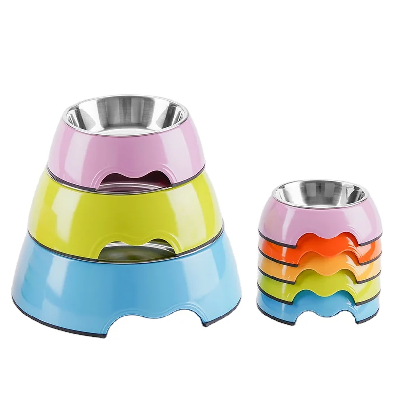 

Double Glass Wall Cat Food Bowl Stylish Cat Bowl Pet Bowl, Picture shows