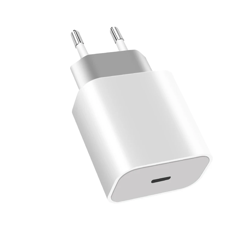 

USB-C 18W type-c PD Charger Power Adapter Cargador Charger For Iphone 11 Pro Max 12 ,USB Fast Charger Wholesale For Apple, White