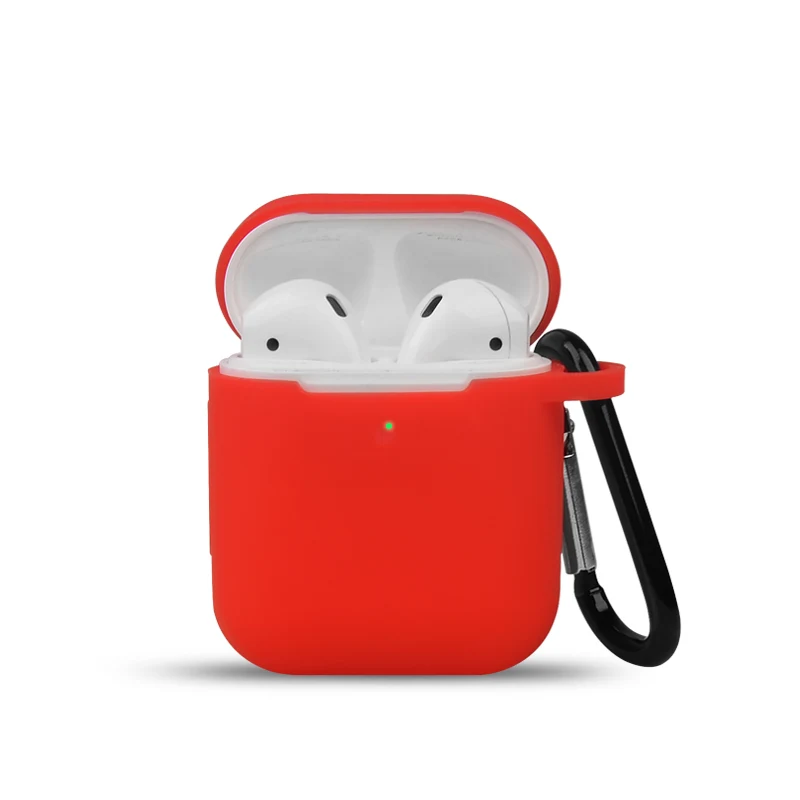 Custom Design Wireless Silicone Protective Headphone Charging Case For