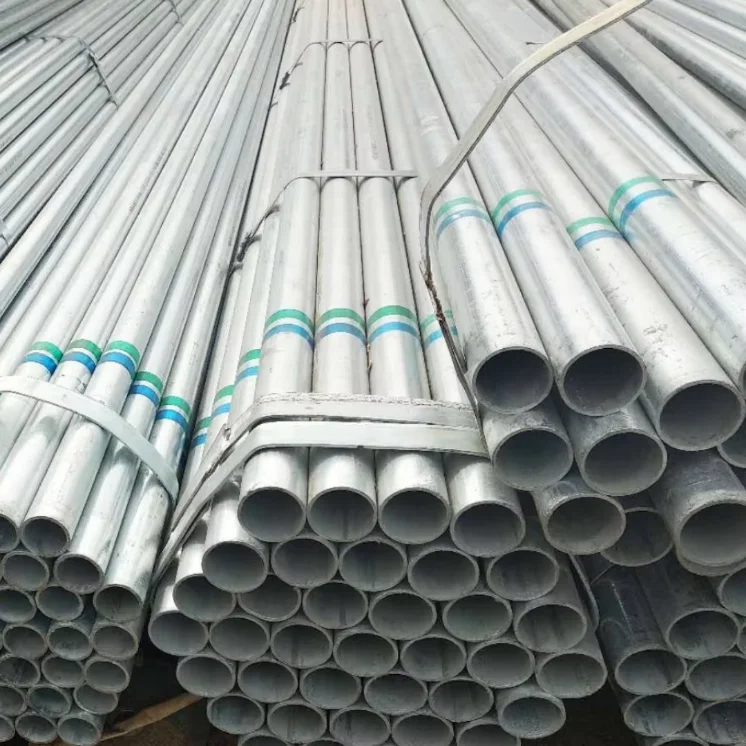 First Steel Welded Hot Dip Galvanized Steel Pipes Gi Round Iron Pipe Steel Pipe