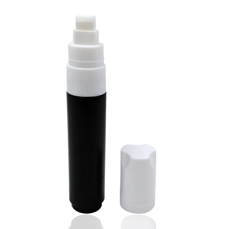 

10MM sponge pen tip 24mm Black Color Empty Marker Tube Ink Refillable Empty Marker Pen