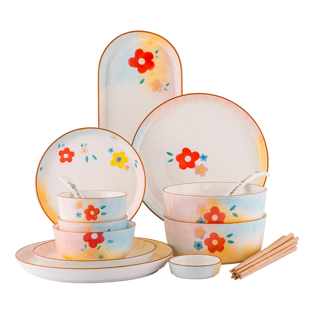 

New Arrival Bone China Classic Dinner Party Set Dinnerware