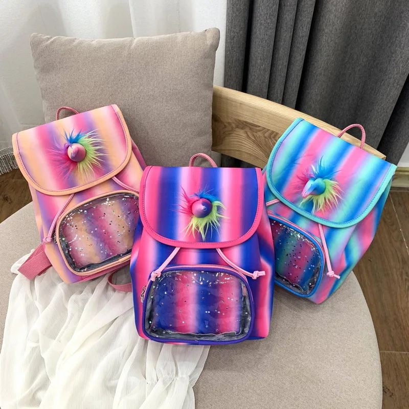 

Small Teenage Girls Laser Mirror Book Bag Female Phone Pouch Mini woman backpack shoulder bag pu leather backpack, Pink silver black red