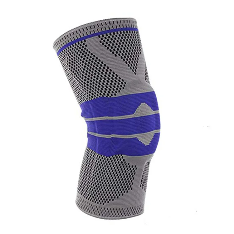 

Knitted 3D Weaving Adjustable Elastic Heated Knee Brace Compression Sleeve