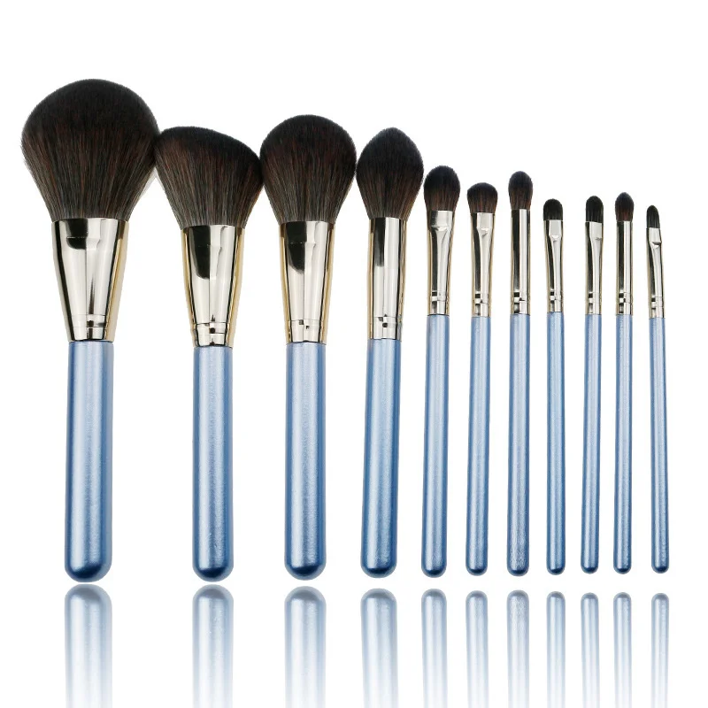 

beauty cosmetic brush tools ZNYBEAUTY 11pcs makeup brush set with 3 colors synthetic hair high quality