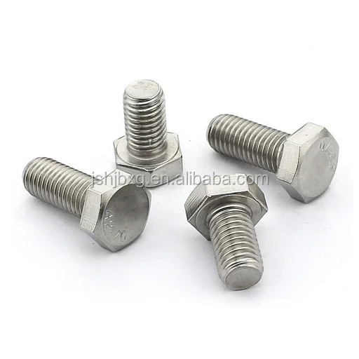 Hex Screws Threaded up Head DIN 933 8.8 Steel Blank Dia m27-m30