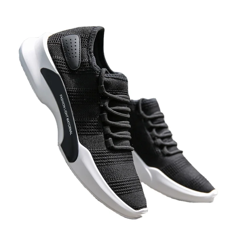 

High quality whole supplier fashion summer autumn shoe brands wholesale breathable jump sport shoes sneakers, Black,grey,white