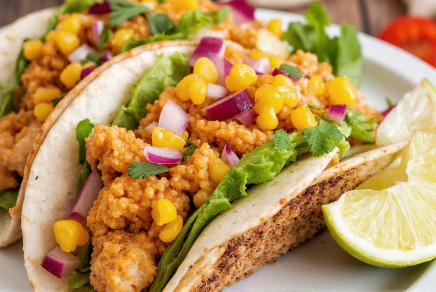 Fish tacos served in warm tortillas