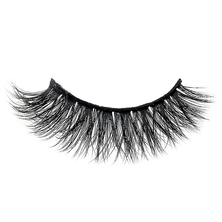 

Soft and Natural 3D Silk Faux Mink lashes Fake Premium Synthetic False Eyelashes, Black or as customer's request