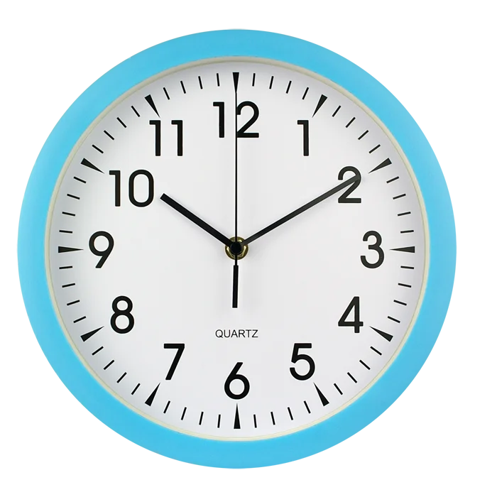 

Cheap Color Customized Shell Plastic Wall Clock