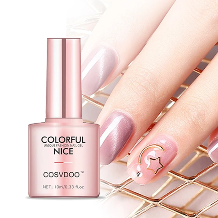 

Nail Art 10ml Cateye UV/LED Nail Gel Polish Wholesale and Private Label Cosvdoo Cat Eye Nail Polish Manufacture