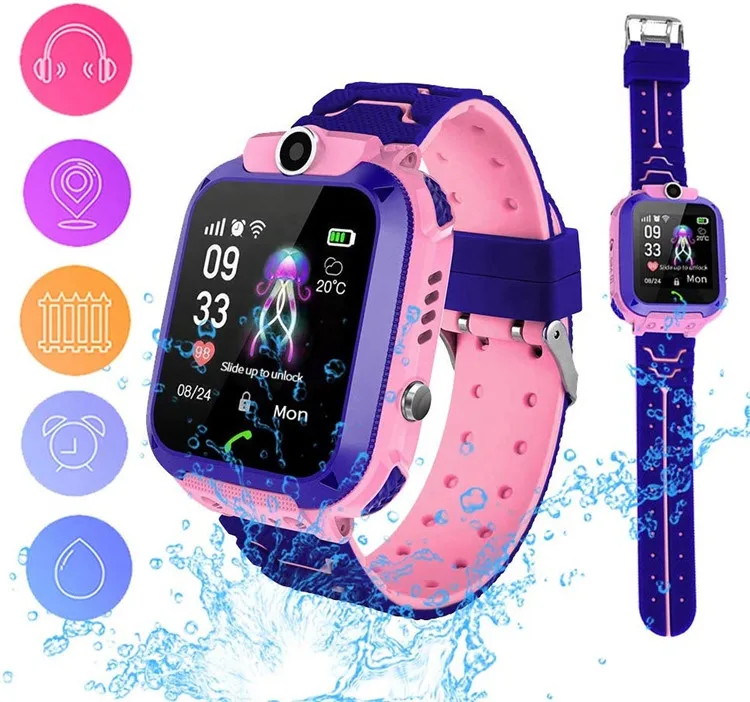 

Hot sale fashion touch screen kids smart watch high quality waterproof 4g children smart watch