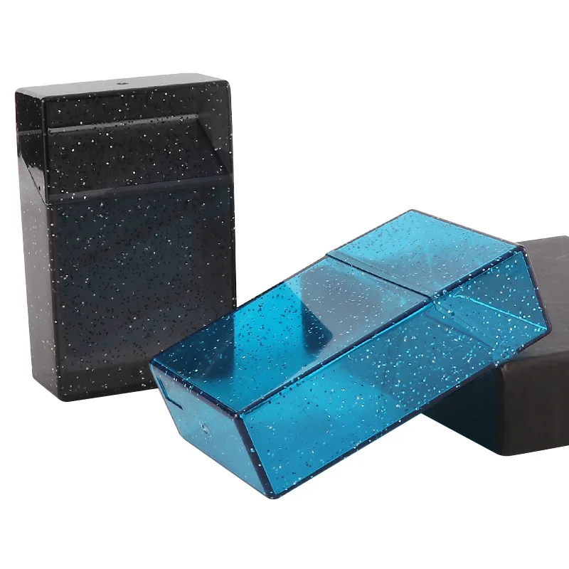 

New design Factory Plastic Cigarette Holder Boxes Custom Cheap Plastic Cigarette case, Multicolor and transparent