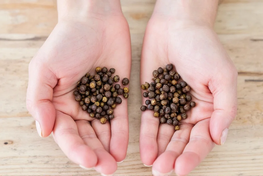 Whole vs Ground Pepper