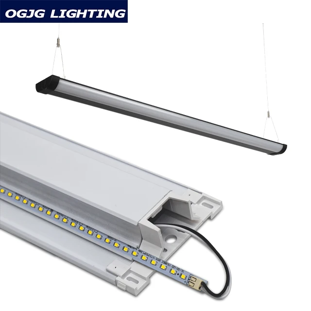 OGJG Replacement t8 t5 etl dlc linear lighting fixture up down fittings led 50w pendant light