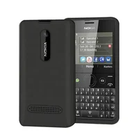 

For Nokia Asha 210 Unlocked Phone GSM 2.4'' Dual SIM Cards 2MP QWERTY English Keyboard Refurbished Mobile Phone