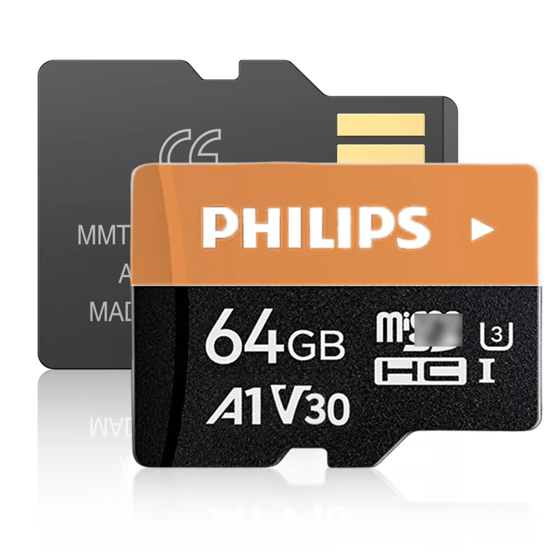 

Philips Tarjeta De Memoria Micro Tf Sd Memory Card 16gb 32gb 64gb 128gb 512gb For Mp4 Camera Mobile Phones 512 gb memory card