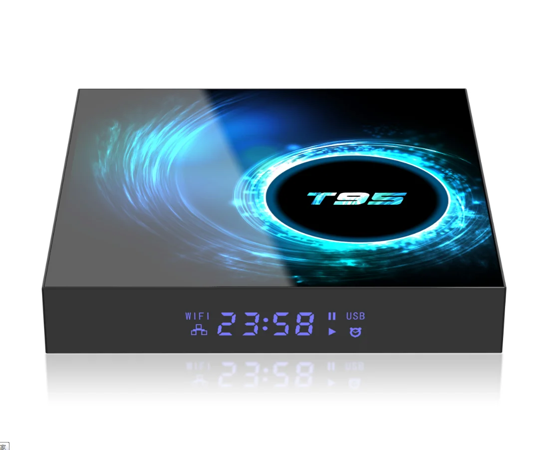 

2020 New Android 10.0 tv box T95 Allwinner H616 2.4g/5g dual Wifi 6K HD Smart Android Set Top Box 2gb 16gb