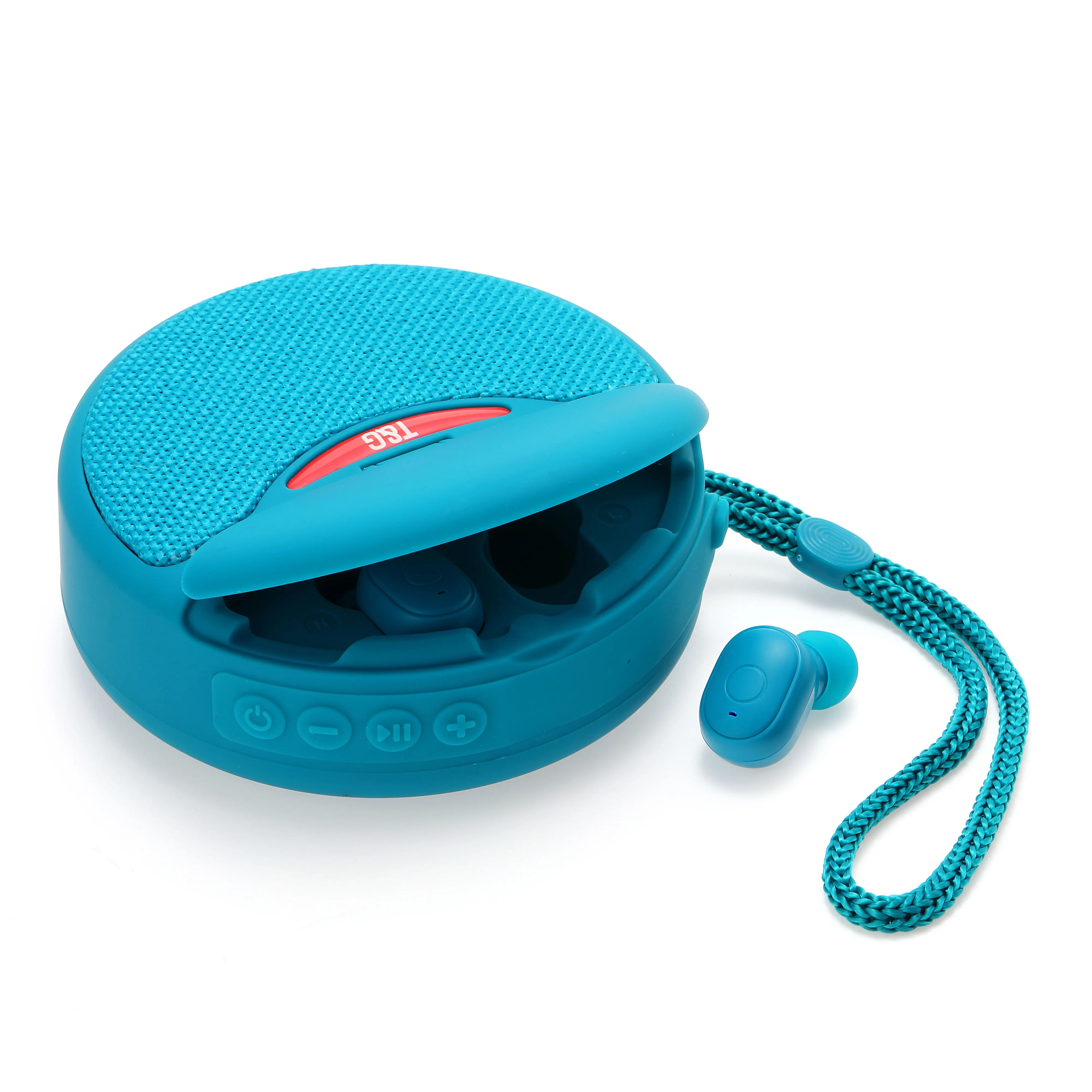 

2021 new electronic high-fidelity portable sports wireless earphones and wireless speakers