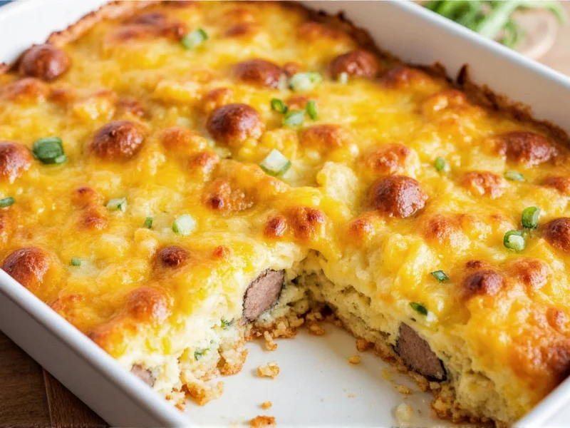 Perfect Sausage Egg Breakfast Casserole Recipe Guide