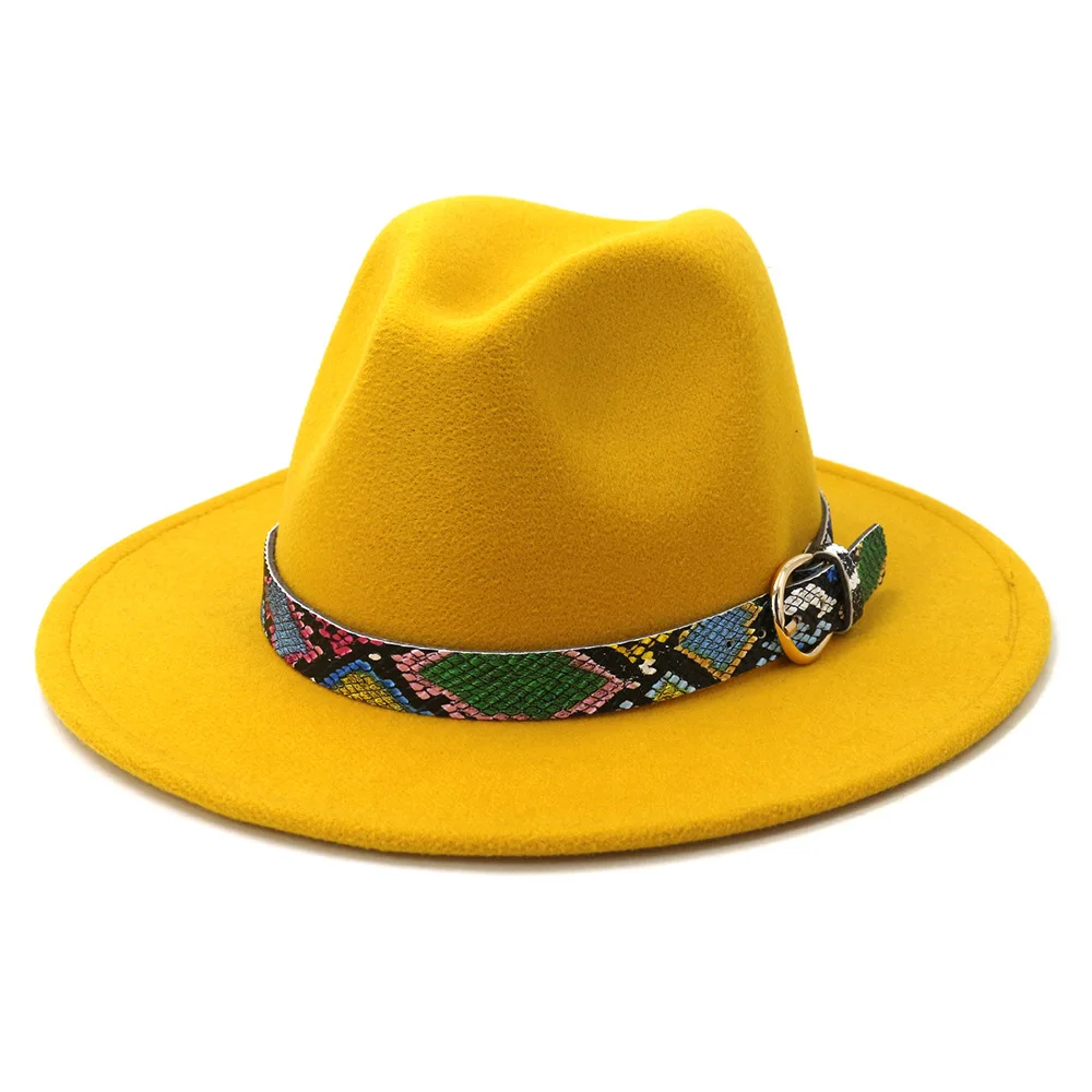 男女时尚爵士春季帽子赌徒大边帽