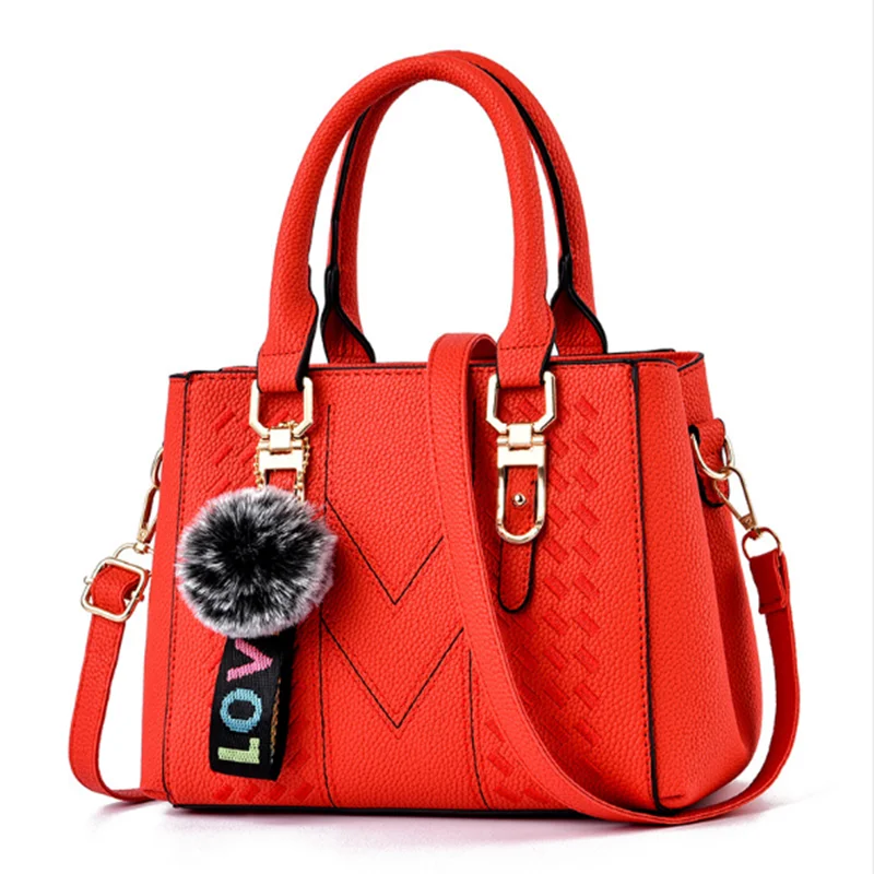 

2021 Spring New Design Women Handbags Good Quality Ladies Purses and Handbags, Red / khaki / blue / black / pink / grey