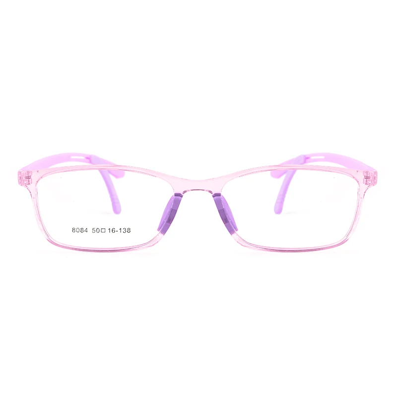 

New Design Elegance Anti Blue Light On-Slip Adjustable Temple Tips Children Optical Eye Glasses Frames, Custom colors